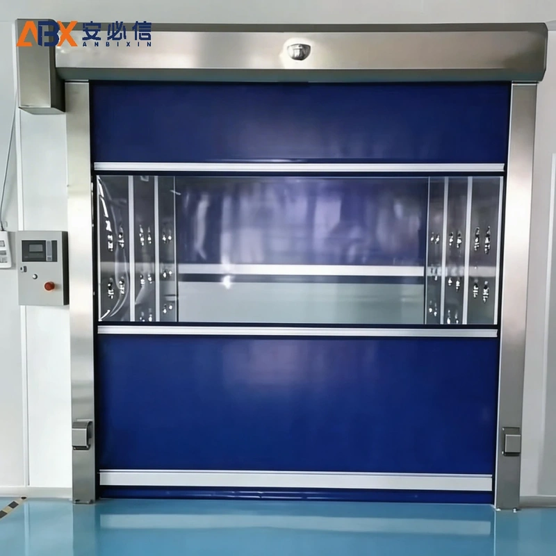 神农架林区PVC快速门